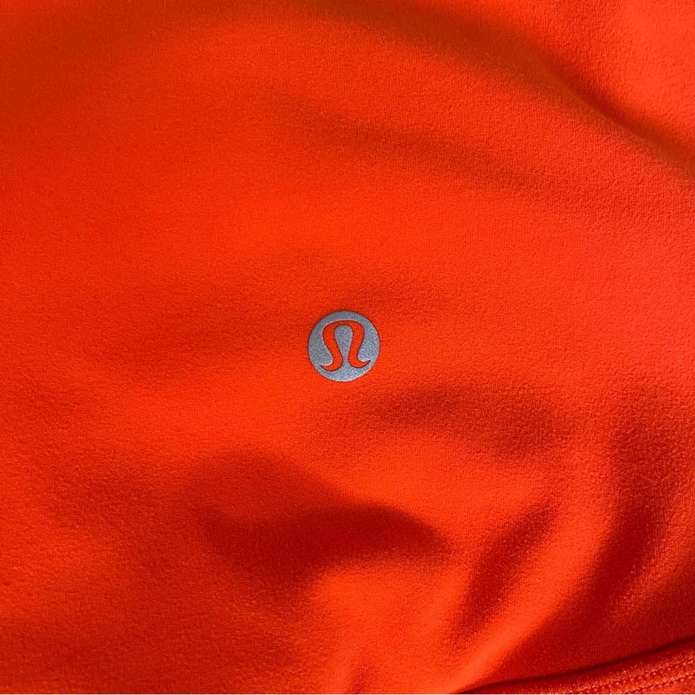 Lululemon Align High Rise Crop 23” Leggings Orange Women’s Size 2 Soft Buttery - Picture 4 of 7